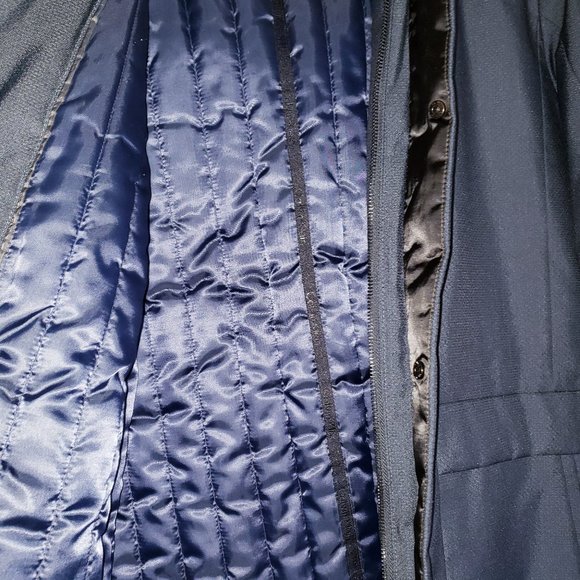 Calvin Klein Insulated Over Coat/Jacket - Blue - Picture 6 of 10